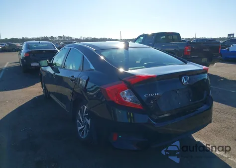 2017 Honda Civic Ex z USA, uszkodzony, nr VIN 19XFC2F79HE006366